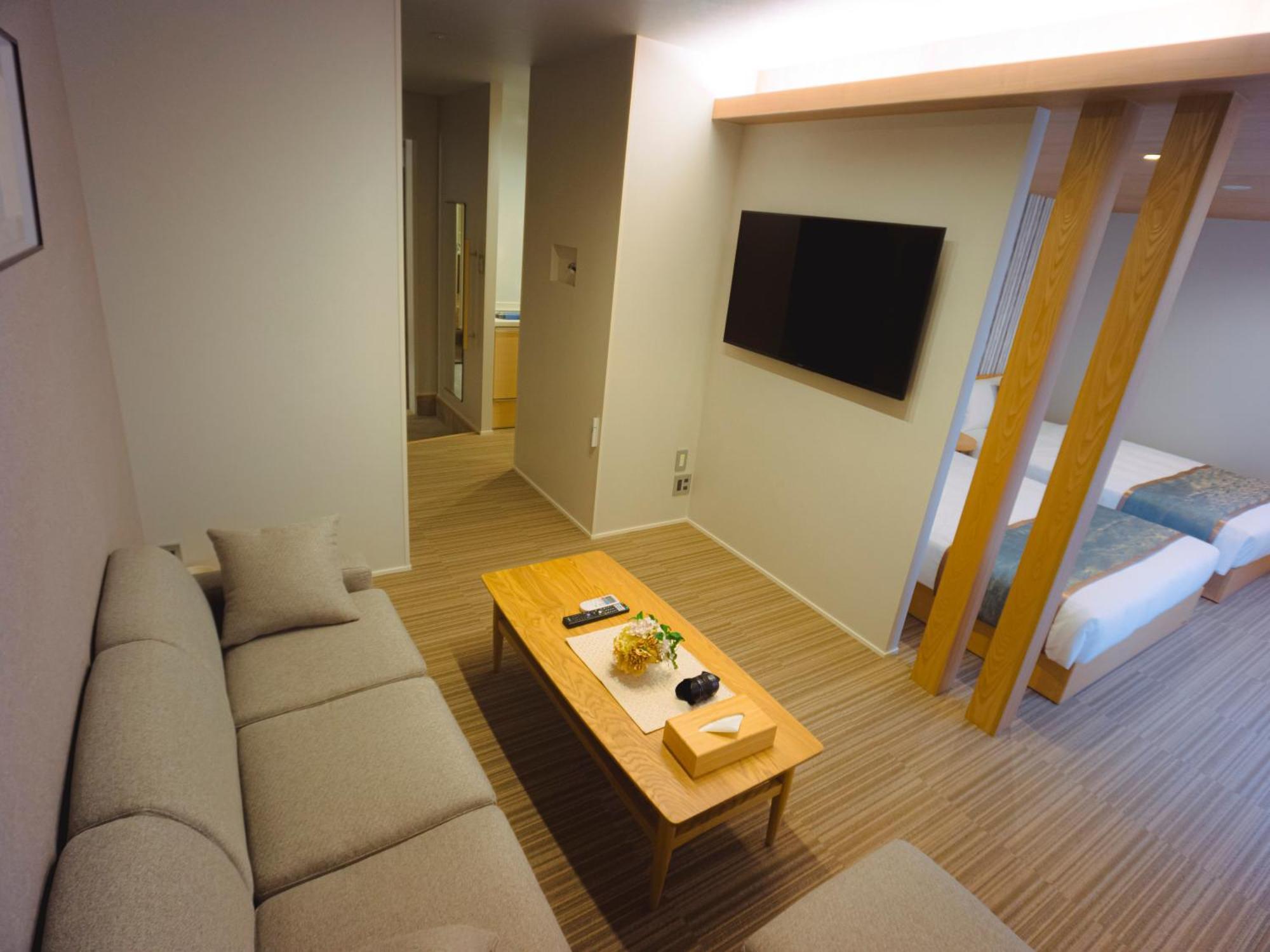 Апарт готель Grand Base Hakata Sumiyoshi Фукуока Номер фото